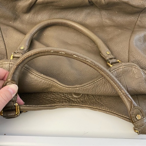 Marc by Marc Jacobs Classic Q Francesca Tote Brown Large Roomy Slouchy *READ* - Picture 11 of 16